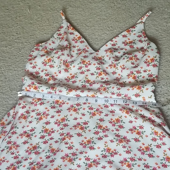 B Darlin Floral Print Fit and Flare A Line Dress - Picture 7 of 12